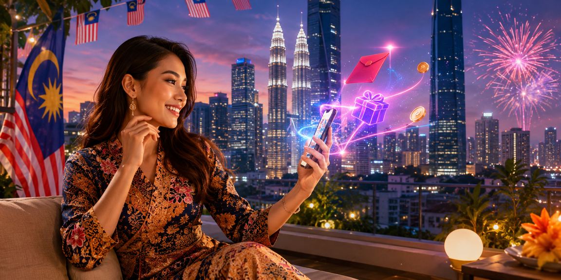 Bonus sampul merah Tahun Baru Cina dengan rekaan batik Kuala Lumpur eksklusif